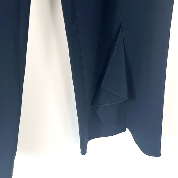 Cushnie et Ochs Julianne Midnight Tailored Skinny Ruffle-Hem Pants - Picture 6 of 11